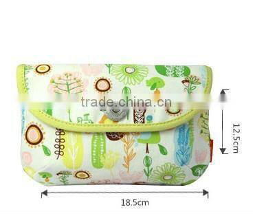 2013 fashion mini-cosmetic bag for girls with polyester