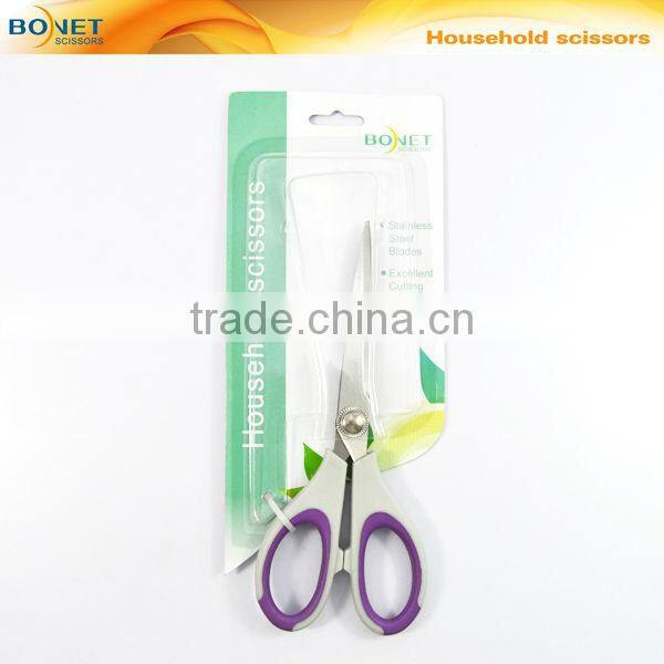 SHO0020P CE Certificated 6-1/2'' hot sale home scissors with plastic handle