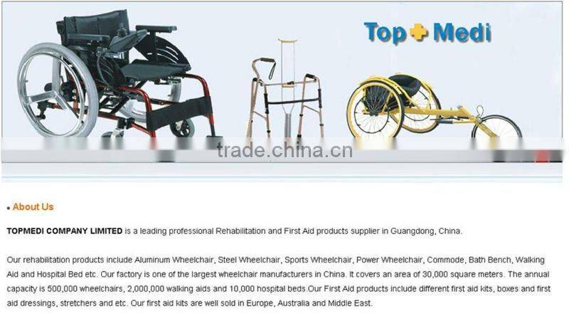 TAW253LACHQ Aluminum drop back handle elevating legrest and quick release axle wheelchair(drum brake)