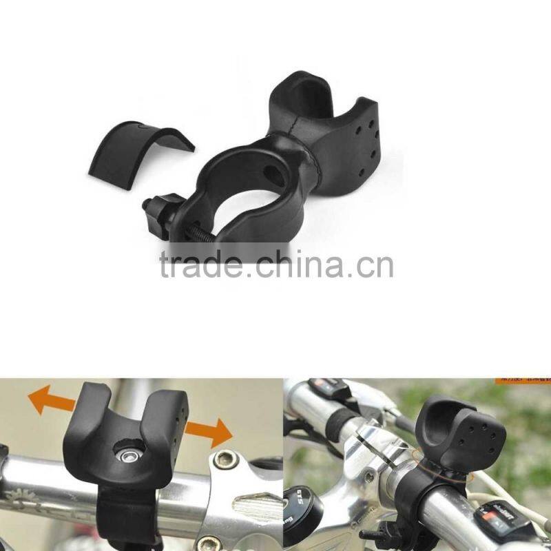 360 Degree Bicycle LED Flashlight Mount Holder For flashlight Torch Clip Clamp