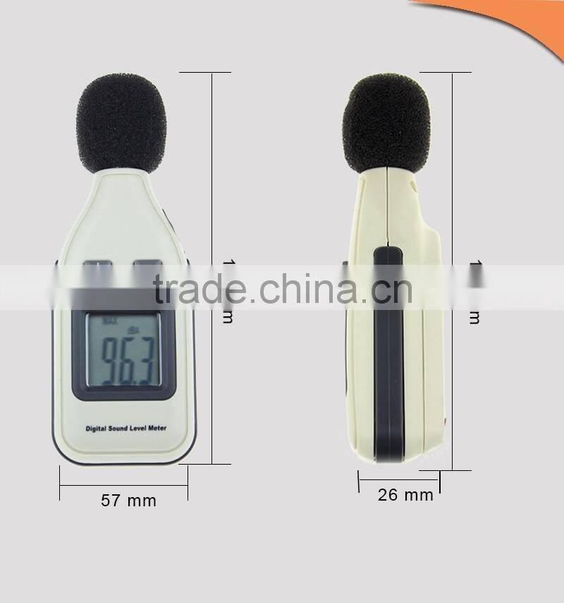 LCD display digital sound level meter noise tester