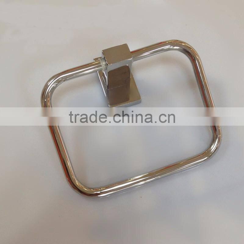 2016 The Hottest Wholesale Price Storage bath hardware factory supply stainless steel towel ring square
