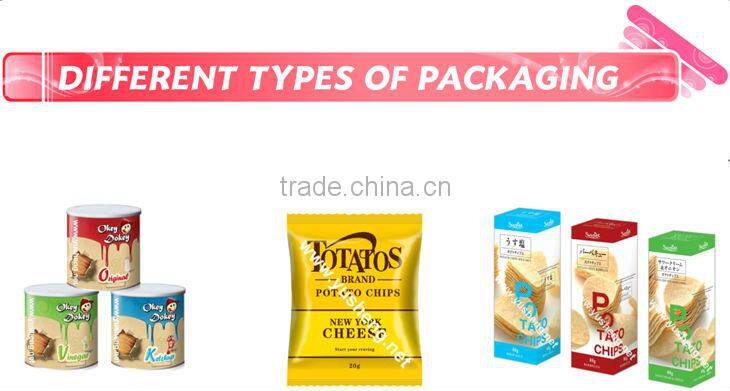 Pringles style potato chips