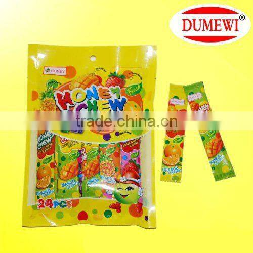 5g Long Stick Fruity Chewing Milk Candy