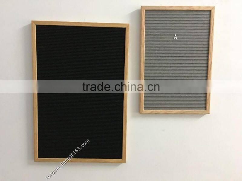 12 x 18 inch menu boards Slotted Felt Letter Board for wholesale