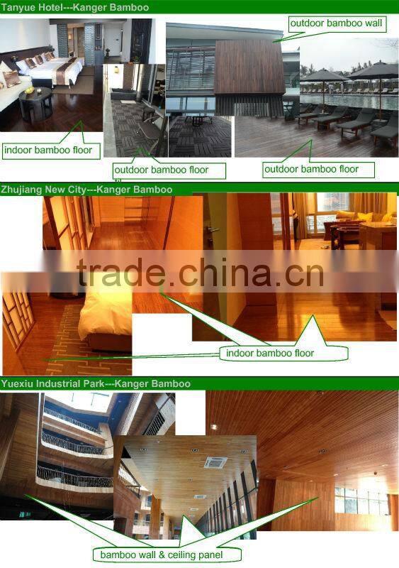 2016 Cheap CE ISO Certified High Quality Carbonized Click Solid Bamboo Flooring
