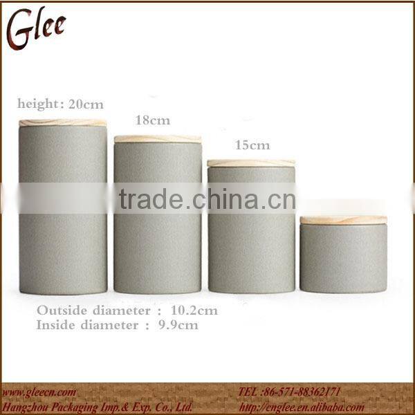 Round Tea box Wood Gift Box