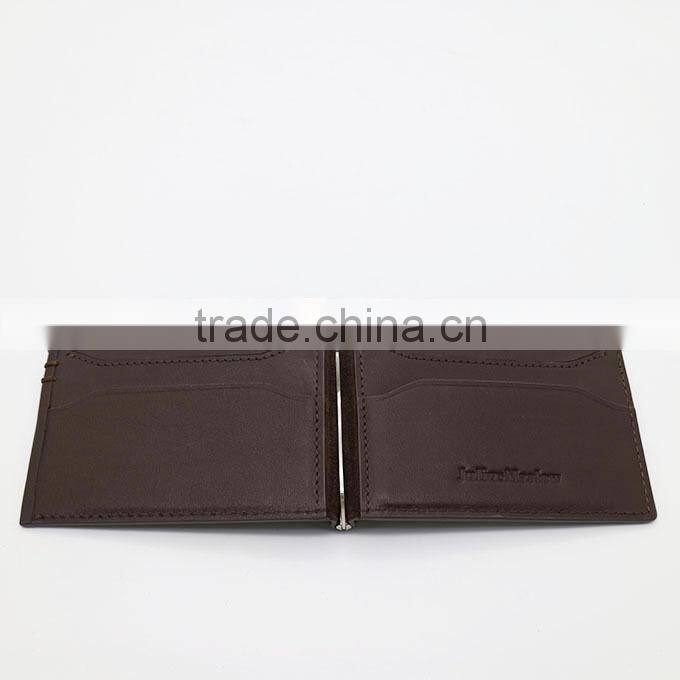 J0730a Genuine Leather Money Clip