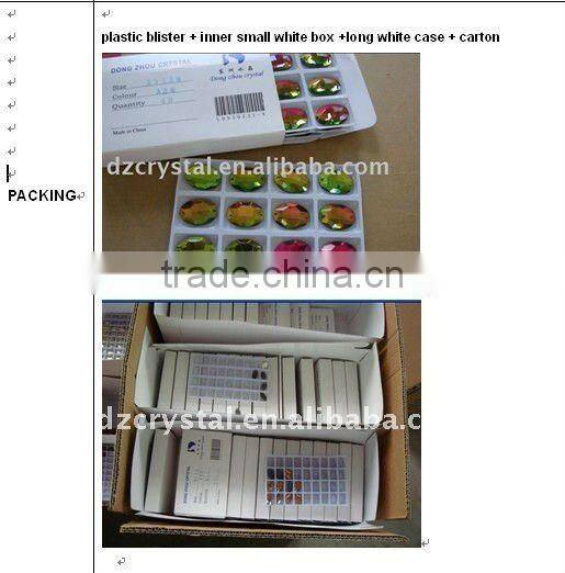 crystal fancy stone sew on stone for jewelry