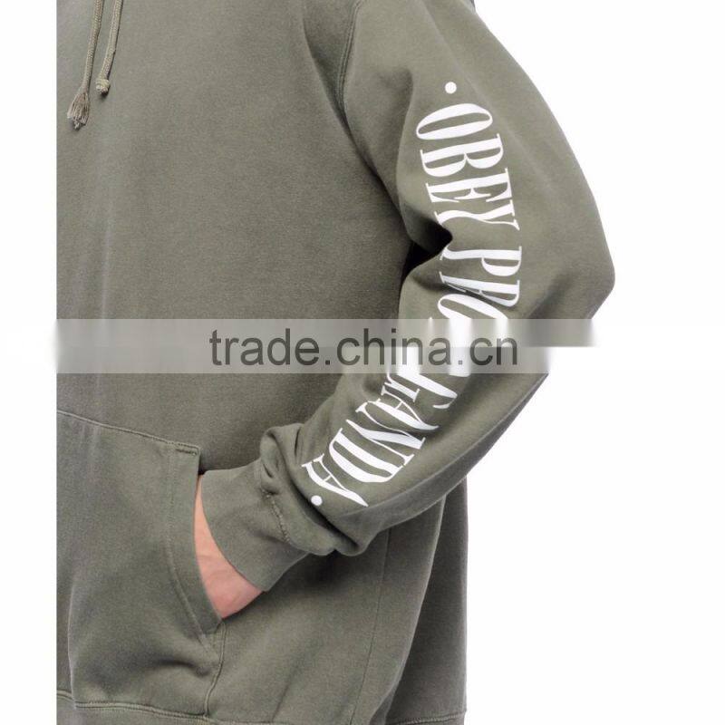 New Times Propaganda Dusty Light Army Green Hoodie