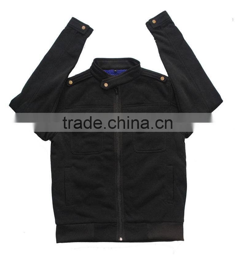 Factory OEM Double fabric Mens Warm Polar fleece Coat