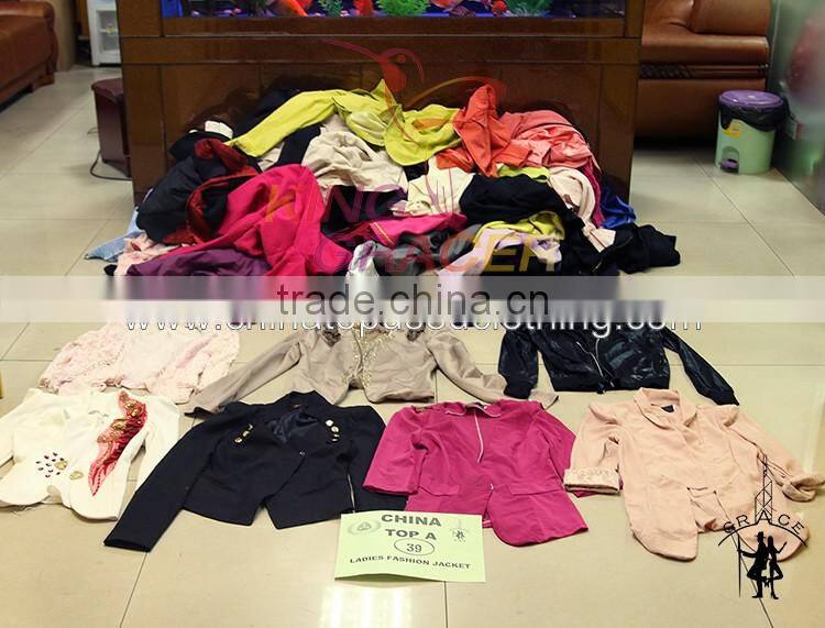 Top Selling From china Turkey style In Bulk Winter Ladies Jacket Used Branded Clothes