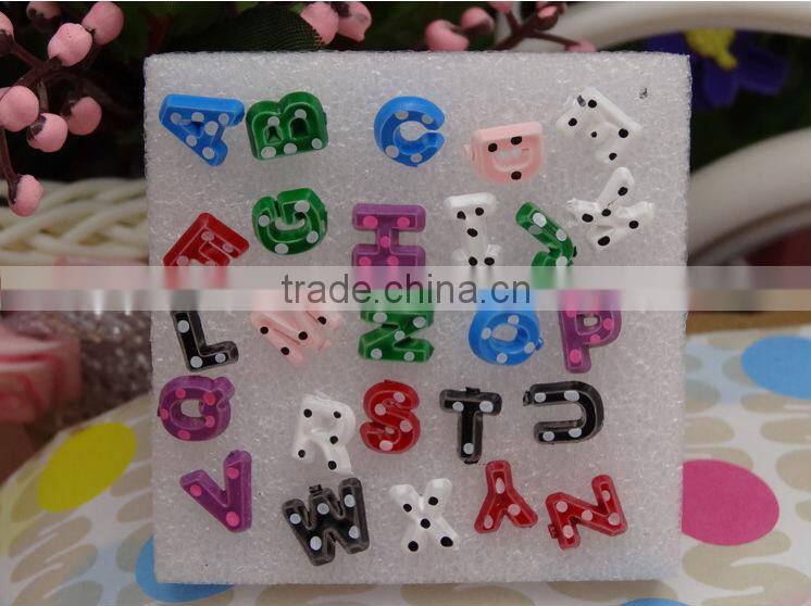 Lovely earrings group of 26 letters