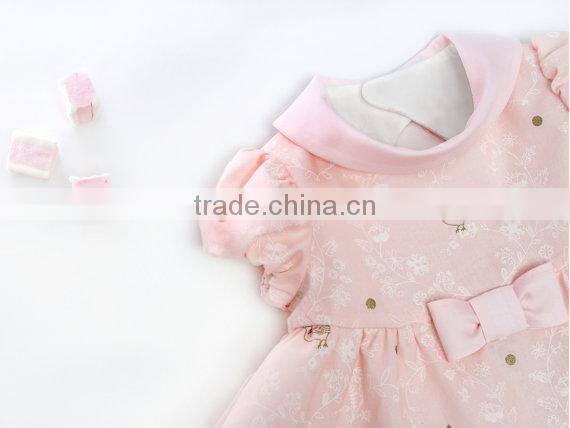 New conception children Princess Dress Design kids Wedding Dress pink tutu One Piece skirt for Baby Girl Party Dresses