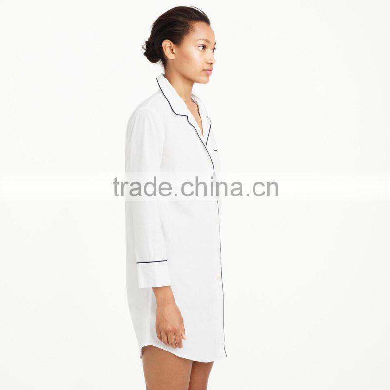 nightshirt end on end cotton dress and pajama