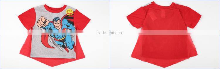 three piece suit cape printing patent licensing boy pajamas red sleeping wear
