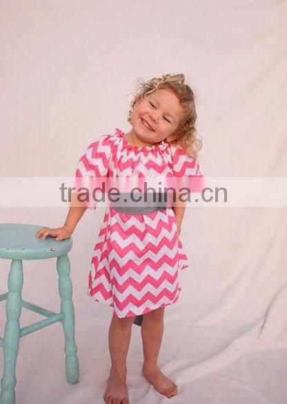 kids clothing wholesale 2014hot sale baby girls chevron dress kids clothes infants summer dress baby ruffle dress children cloth