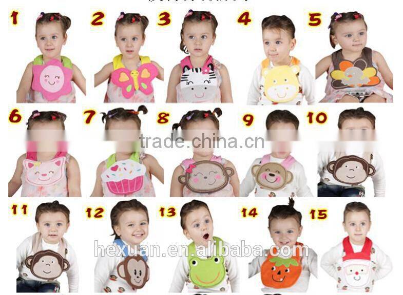 61 designs,cotton baby bibs, you can choose