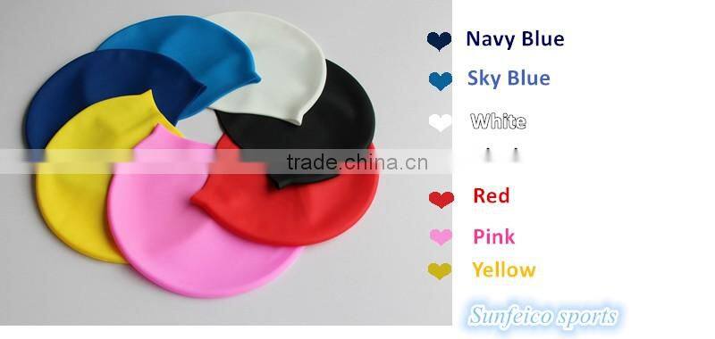 New Adult Swiming Hat Comfortable Swim Cap~7 colors~Protect Hair~Keep Hair Dry~7 colors(accept custom)