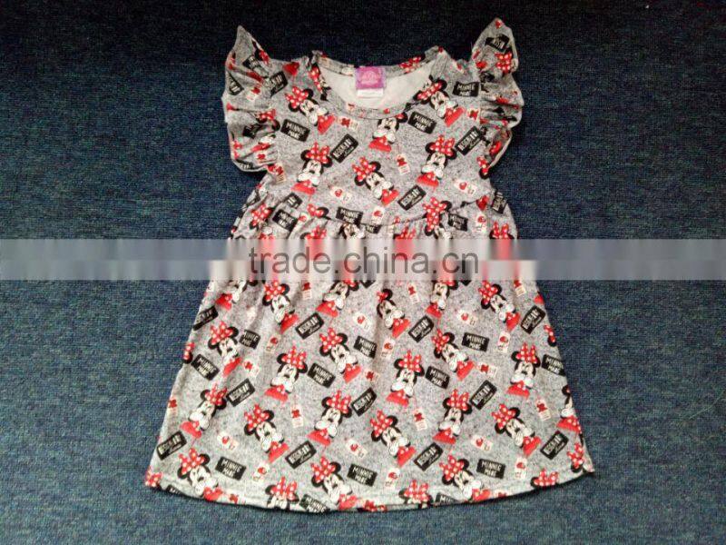 kids boutique clothing baby girls sleeveless dress baby skirt bulk wholesale2017