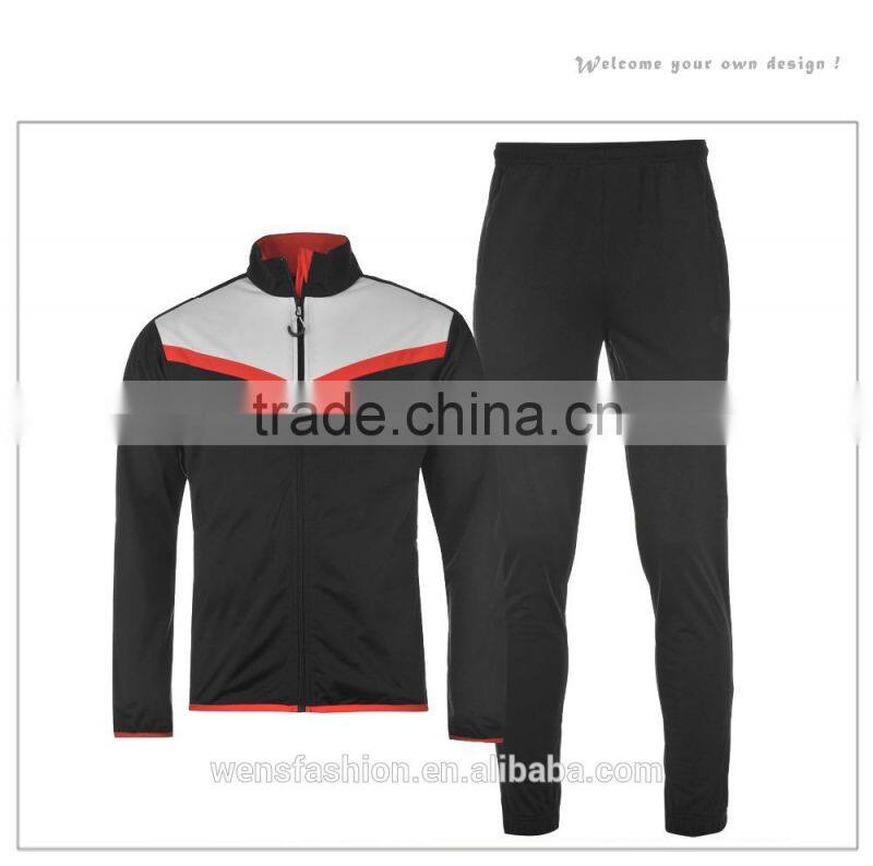 Custom Warm Up Fashion Cotton Sports Tracksuits for Men