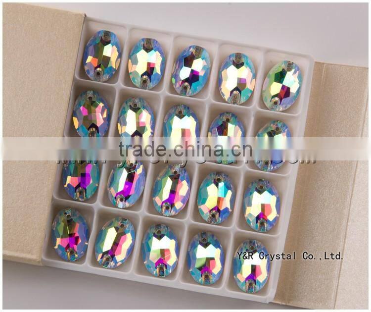 shining rhinestone stone button sew on crystal beads for wedding dress