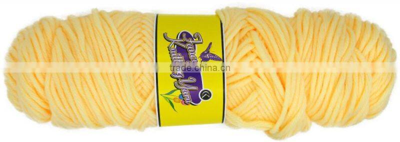 Wholesale hand knitting yarn for sweater high bulk acrylic yarn prices good
