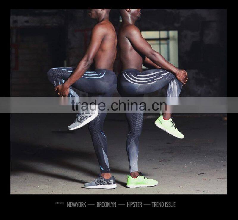 Men compression pants running compression tights