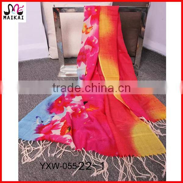 High fashion animal print butterfly europe scarf