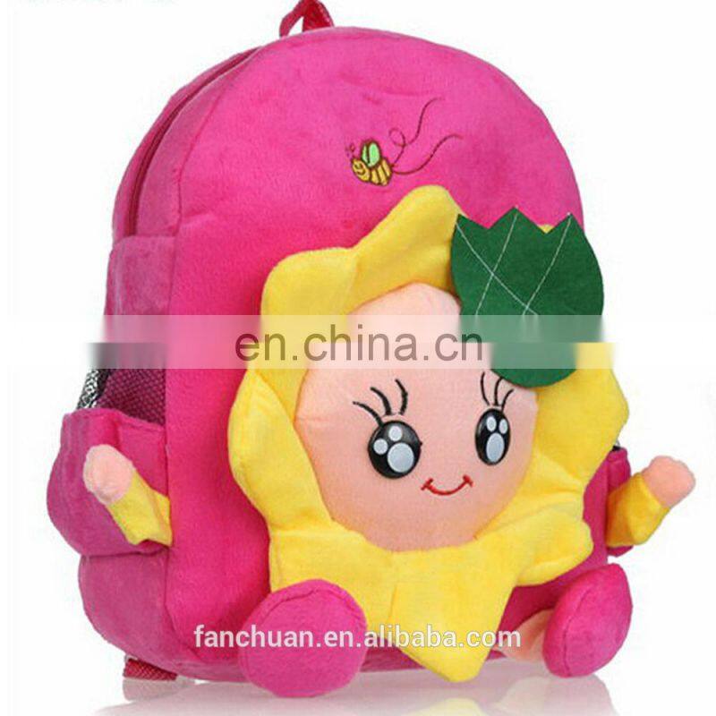 OEM accepted Hot Plush Kids Toys Backpack