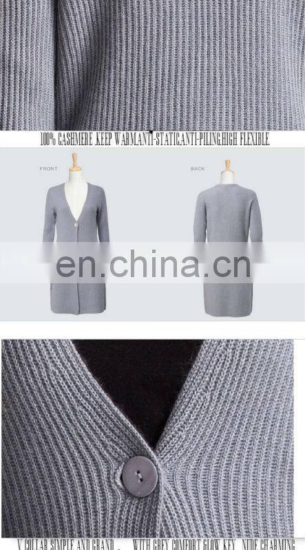 2014 New Design cashmere sweater coat