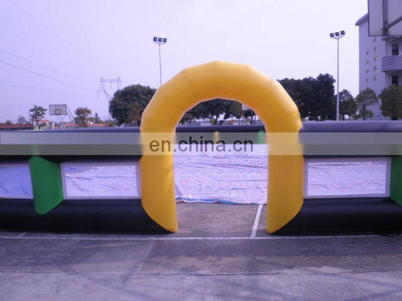 inflatable soccer field for cover