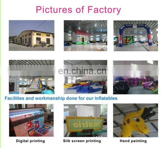 advertising holiday Christmas inflatable santa