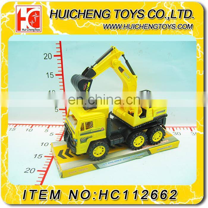 Lovely cute inertia car series safety PP material small friction truck toy EN71, 7P
