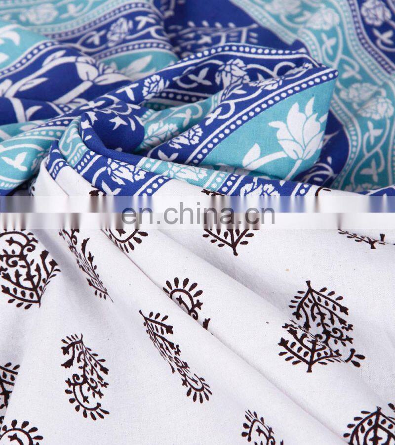 cotton cheap rotary screen printing two sides brushed polar fleece bedsheet