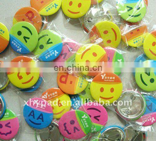 lovely wedding tin name badge