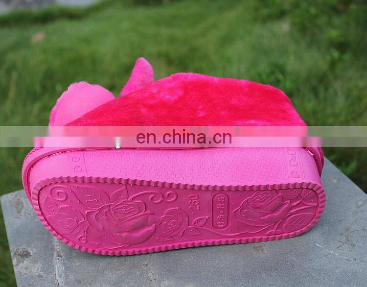 High-heeled Bunny Cotton Slipper for Women