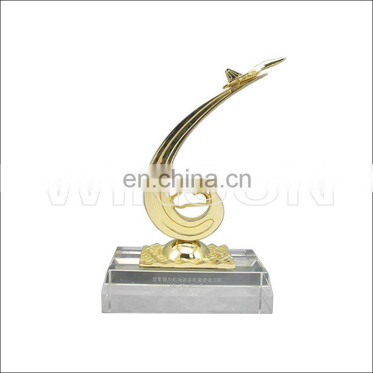 Elegant metal souvenir as table decoration