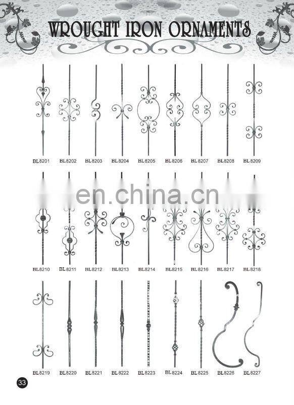 fence iron flowers craft