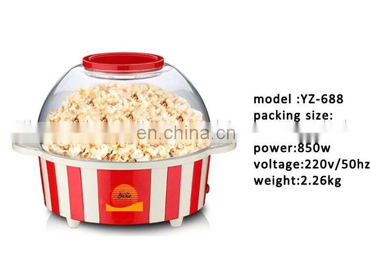 cooking popcorn machine / commercial popcorn machine