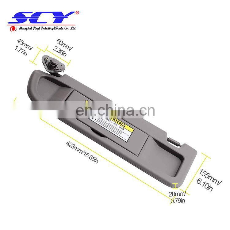 SCY New Right Car Sun Visor Suitable for Honda Civic 2006-2011 83280SNAA01ZA 83280-SNA-A01ZA