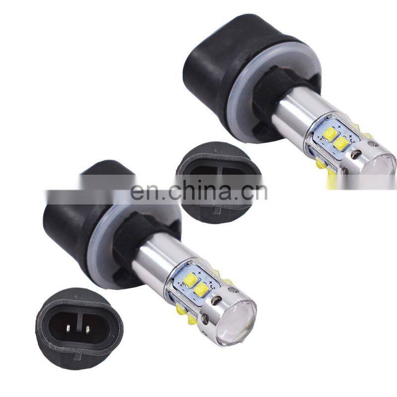 NEW 2x 880 899 6000K Super White 50W High Power LED Fog Light Driving Bulbs