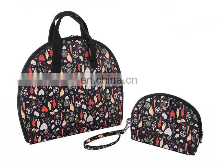 New 2 pack Multi-functional Mommy Travel Foldable Waterproof Organizer Kit Baby Portable Changing mat bag
