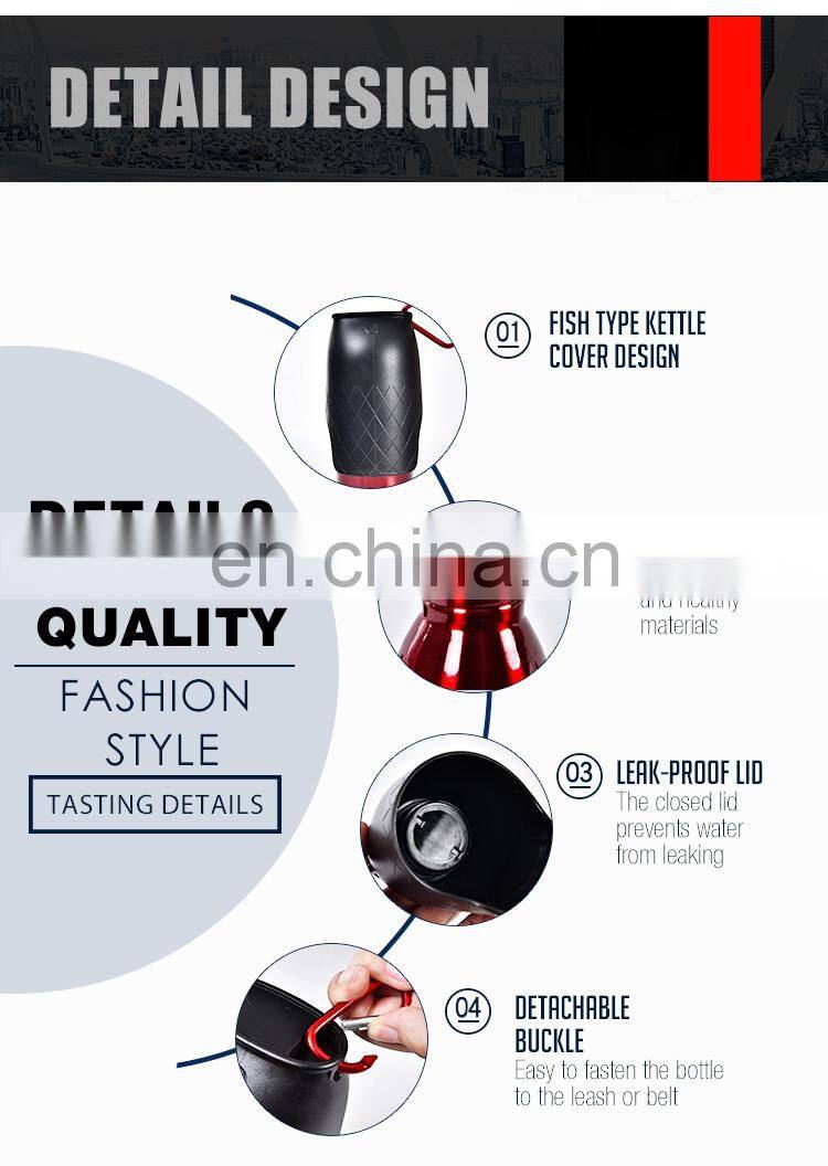 300ML 600ML 750ML Factory Direct Sale Pet Drinking Bottle Stainless Steel Water Outdoor Sport Bottle