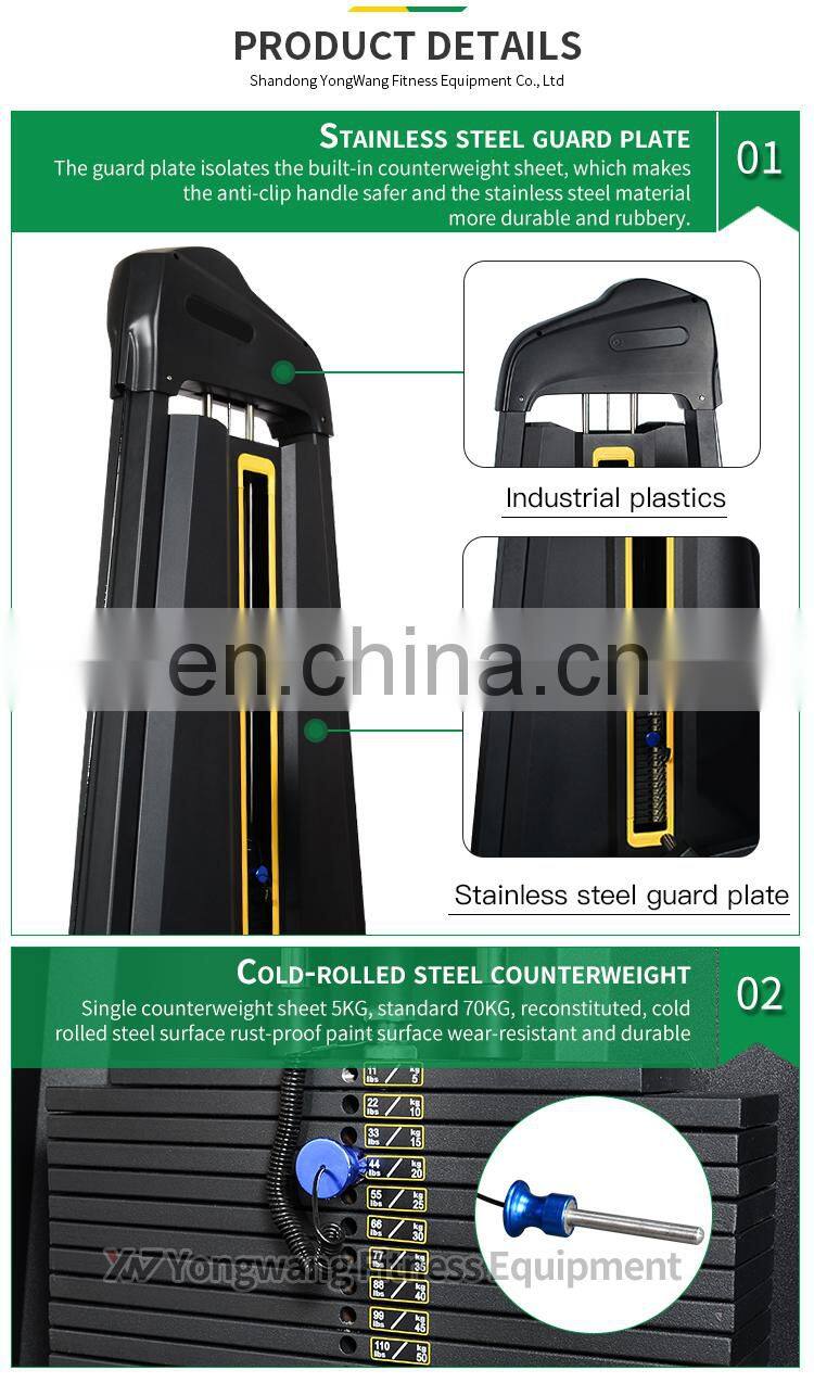 Best quality professional YW-1751fitness equipment leg extension&leg curl