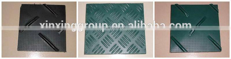 temporary hdpe plastic truck road mat/ground protection mat