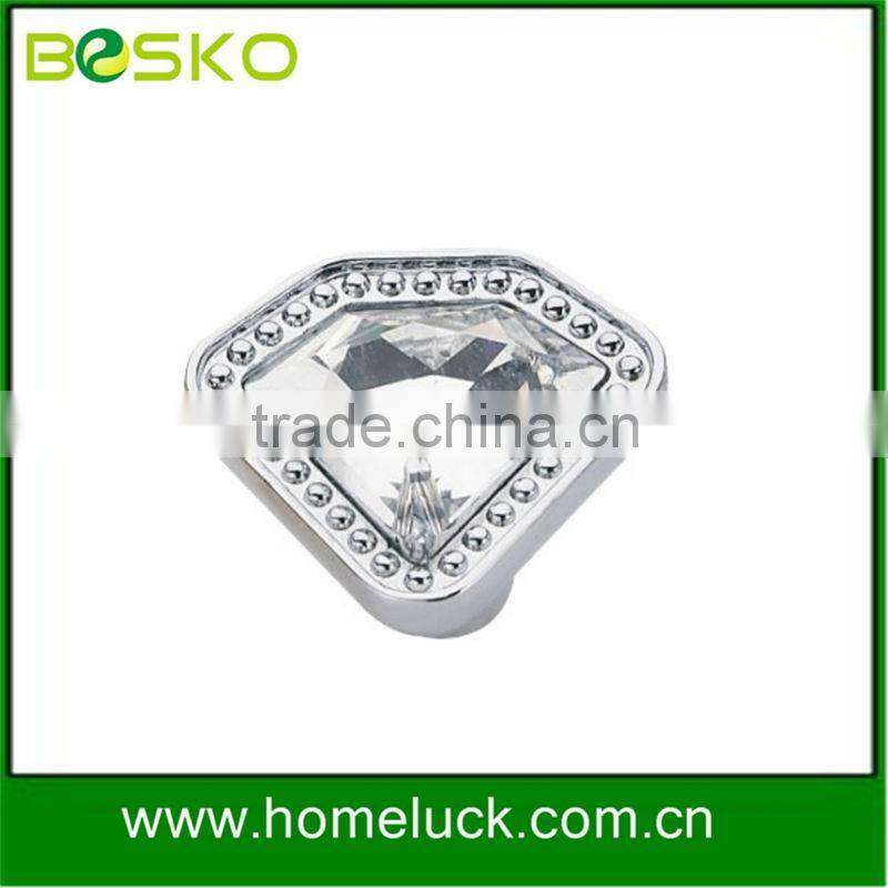 crystal drawer handles and knobs zinc handles in high quality