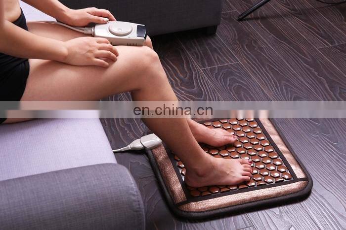 Korea germanium heated mattress tourmaline stone electric heating pad far infrared physiotherapy health care seat mat