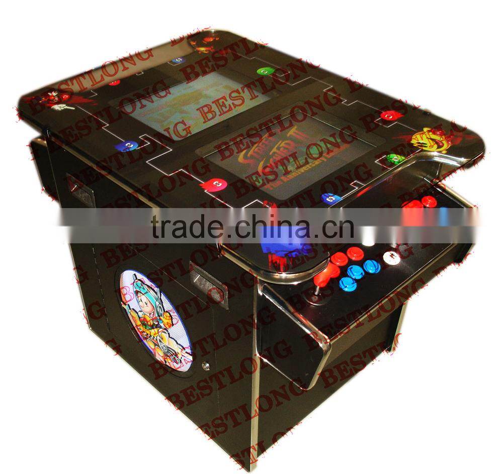 Double screen cocktail table game machine BS-T4LC15W