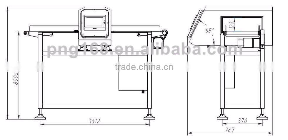 Pharmaceutical Horizontal Metal Detector